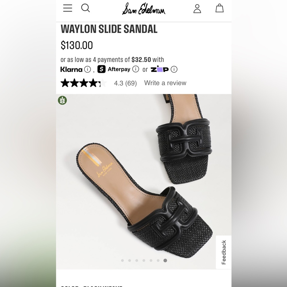 Sam Edelman Waylon heeled sandal - Picture 2 of 10